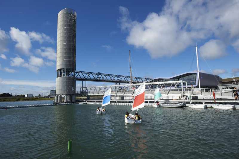 le spot de la Cité de la Voile 