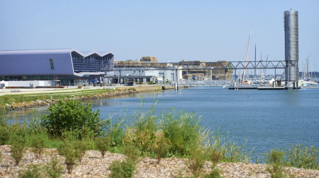 vue extérieure de la cité de la voile