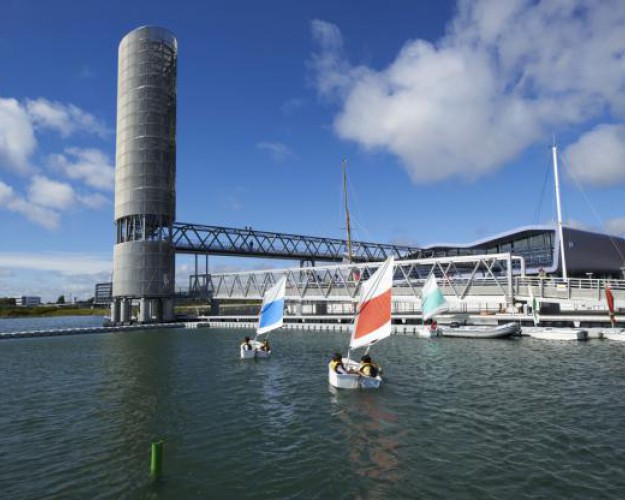 le spot de la cite de la voile a lorient : naviguer en toute securite