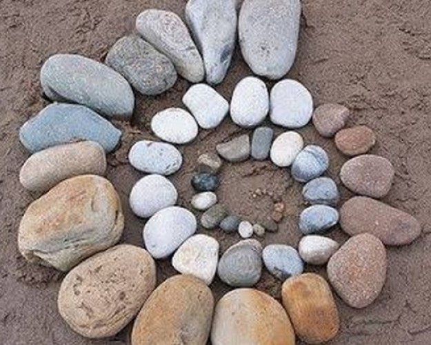 atelier scolaire milieu marin land-art