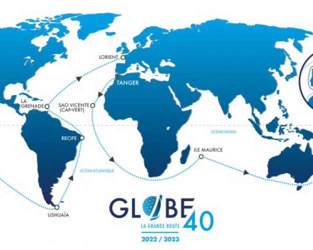 parcours course globe40 tanger lorient