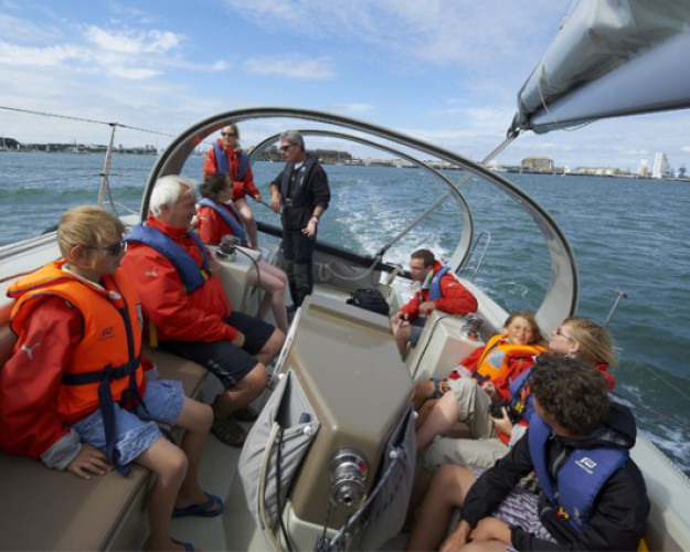 balade sous voile en groupe a lorient